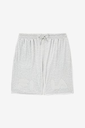 FILA Arc Velour Shorts Light / Grey,Mens Clothing | CA.URQPHM230